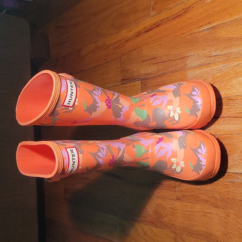 💥SALE💥Hunter Original Big Kids Rain 🌧  Boots - Picture 1 of 6
